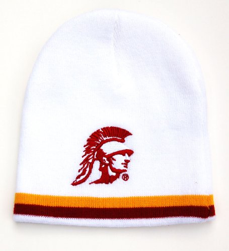 USC School Pride Winter Beanie- White