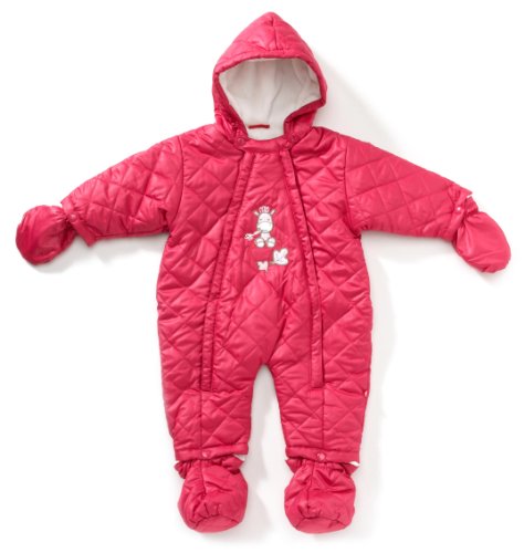 Salt & Pepper Baby - M&auml;dchen Babybekleidung/ Overalls 1526209, Gr. 56, Pink (bubble gum) Preisvergleich