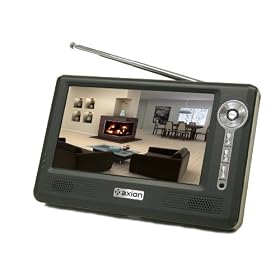Axion AXN-8705 7-Inch Widescreen Portable LCD TV (Black) by Axion