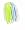 Chartreuse/Clear/Blue