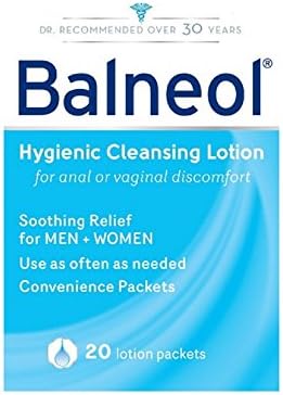 Balneol For Hygienic Cleansing Lotion Convenience Packets 20 ct