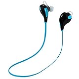 Reiko Bluetooth Headset for iPhone/iPad/iPod/Mp3 Player - Retail Packaging - Navy & Black