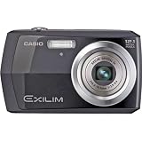 Black 12.1MP Compact Digital Camera with 4x Optical Zoom and 2.7