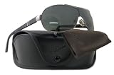 AUTHENTIC PERSOL SUNGLASSES PR 2303 BLACK 513/87