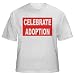CELEBRATE ADOPTION Youth T-Shirt (for Kids) Various Colors Available