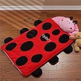 Personalized Kids Sleeping Bag - Ladybug Nap Mat
