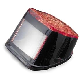 Bikers Choice Blacked-Out Taillight Lens 74683