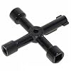 Silverline MS134 4-Way Plumber's / Utilities Key