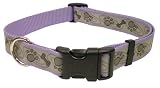 Lazer Brite Adjustable Collar - 5/8 in. in Black Zig Zag