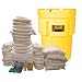 Spill Control 26-9080 149 Piece 95 Gallon Overpack Oil Only Spill Kit, 71 Gallon Absorb Capacity