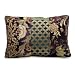 IMAX Mixed Eclectic Patterns Of Teal Gold Purple And Mauve 24x16 Accent Pillow