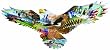 As the Eagle Flies Shaped 600pc Jigsaw Puzzle by Lori Schory