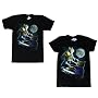 Three Keyboard Cat Moon By Oxen - Guy and Girly Black Shirts!