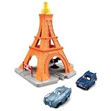 Fisher-Price GeoTrax Disney/Pixar Cars 2 Eiffel Tire Crash