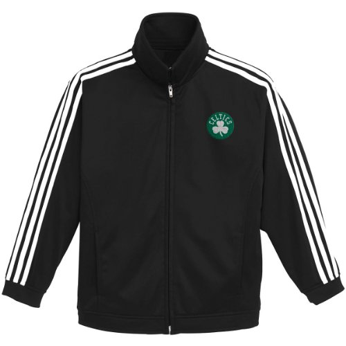 Adidas Boston Celtics Youth (Sizes 8-20) 3-Stripe Track Jacket Medium