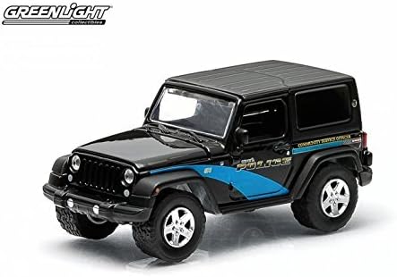 2012 JEEP WRANGLER / GENEVA, ILLINOIS 2015 Hot Pursuit Series 15 Greenlight Collectibles 1:64 Scale Limited Edition Die-Cast Vehicle by Hot Pursuit