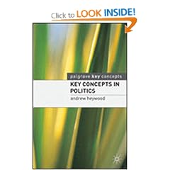 Key Concepts in Politics (Palgrave Key Concepts)
