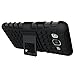 Galaxy On5 Case, OEAGO Samsung Galaxy On5 Case [Shockproof] [Impact Protection] Tough Rugged Dual Layer Protective Case with Kickstand for Samsung Galaxy On5 - Black