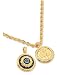 Rotating Pendant and French Chain Neck