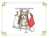 Chihuahua - Christmas Design by Cindy Farmer