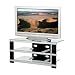 Techcraft BES48B TV Stand for 50-Inch TV (Silver)