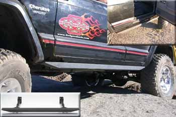 Olympic 4X4 560-12X Rock Nerf Bar for Jeep