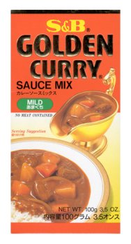 S&B - Golden Curry Sauce Mix - Mild 3.5 Oz. by S&B