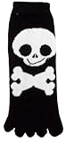 Skull Kid Toe Socks New Gift Fun Unique Cute Gothic Vamp Zombie Punk