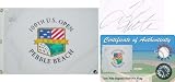 Tom Kite Signed 2000 Pebble Beach US Open Flag - Tom Kite Golf Sports Memorabilia