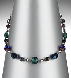 Multi-Faceted Assorted Bead Necklace