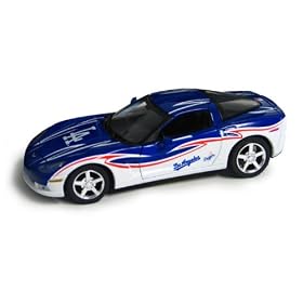Upper Deck Collectibles MLB Corvette Coupe - Los Angeles Dodgers