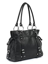 Claire Chase Catalina Computer Handbag, Black, One Size
