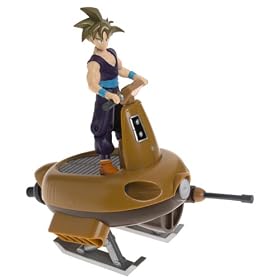 Dragon Ball Z Jet Momonga with SS Gohan