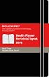 Moleskine Weekly Planner Horizontal 12 Months Hard Black Cover Large