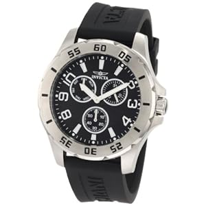 Invicta Men's 1808 Specialty Collection Multi-Function with Polyurethane Strap (Watch)