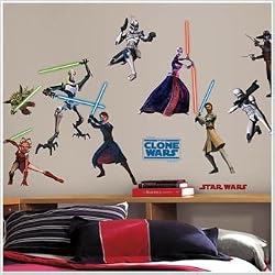 Star Wars Clone Wars Peel & Stick Wall Decals