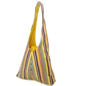 Yukiko Sato - K2L&D2 Santa Monica Stripes of Katty TESAGE tote bags, comes with Japanese Purse Insert Organizer
