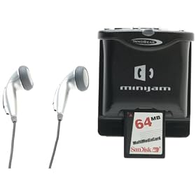 InnoGear MiniJam 32MB Plus MP3 Player Springboard Module (Graphite) (Now with an extra 32MB)