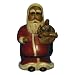 Handmade Santa Claus Decorative Wood Carving (Thailand)