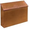 Standard Horizontal Mailbox – Antique Brass