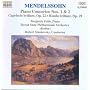 Mendelssohn: Piano Concertos Nos. 1 & 2