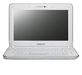 Samsung N210 10.1-inch Netbook (Intel Atom N450 1.66 GHz Processor, 1 GB RAM, 250 GB HDD, 6 Cell Battery, up to 11.2 Hours, Webcam, Windows 7 Starter, White)