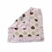 Little giraffe Spotted Luxe Blanket Pink