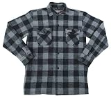 Holzfäller Hemd Canadian Woodcutter grau-schwarz L