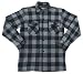 Holzfäller Hemd Canadian Woodcutter grau-schwarz XL