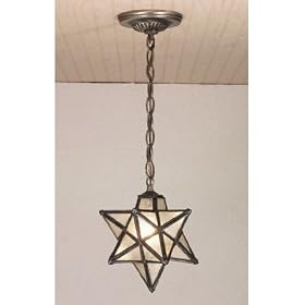 9 Inch W Moravian Star Mini Pendant Outdoor Lighting by 