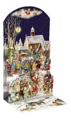 Coppenrath, M&uuml;nster Weihnachtsdorf - Pop-up-Adventskalender: Zum Austellen oder H&auml;ngen