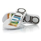 Animal Star Flip Flops - White