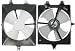 04-05 ACURA TL A/C CONDENSER FAN SHROUD ASSEMBLY (2004 04 2005 05) A190907 38615RDAA00+ Image