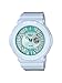 Casio Women's BGA161-2B Baby G White and Blue Watch